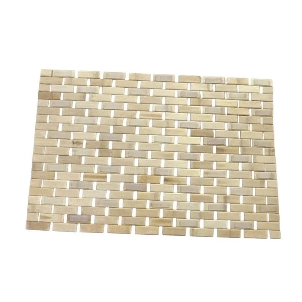 Bamboo Bath Mat 16.5x25”